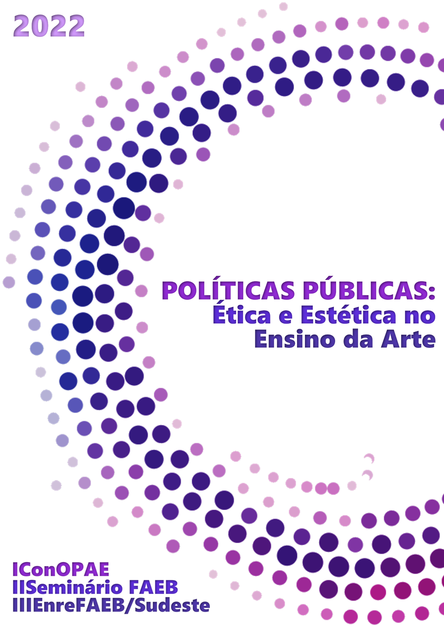 Capa dos Anais do I ConOPAE