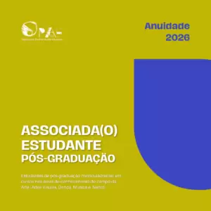 ASSOCIADA(O) ESTUDANTE DE PÓS-GRADUAÇÃO