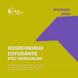 ASSOCIADA(O) ESTUDANTE DE PÓS-GRADUAÇÃO